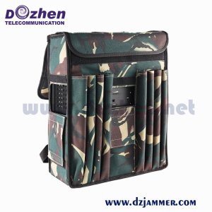 VIP Protection Security Backpack Jammer 6 Bands High Power GPS Cell Phone Signal Jammer